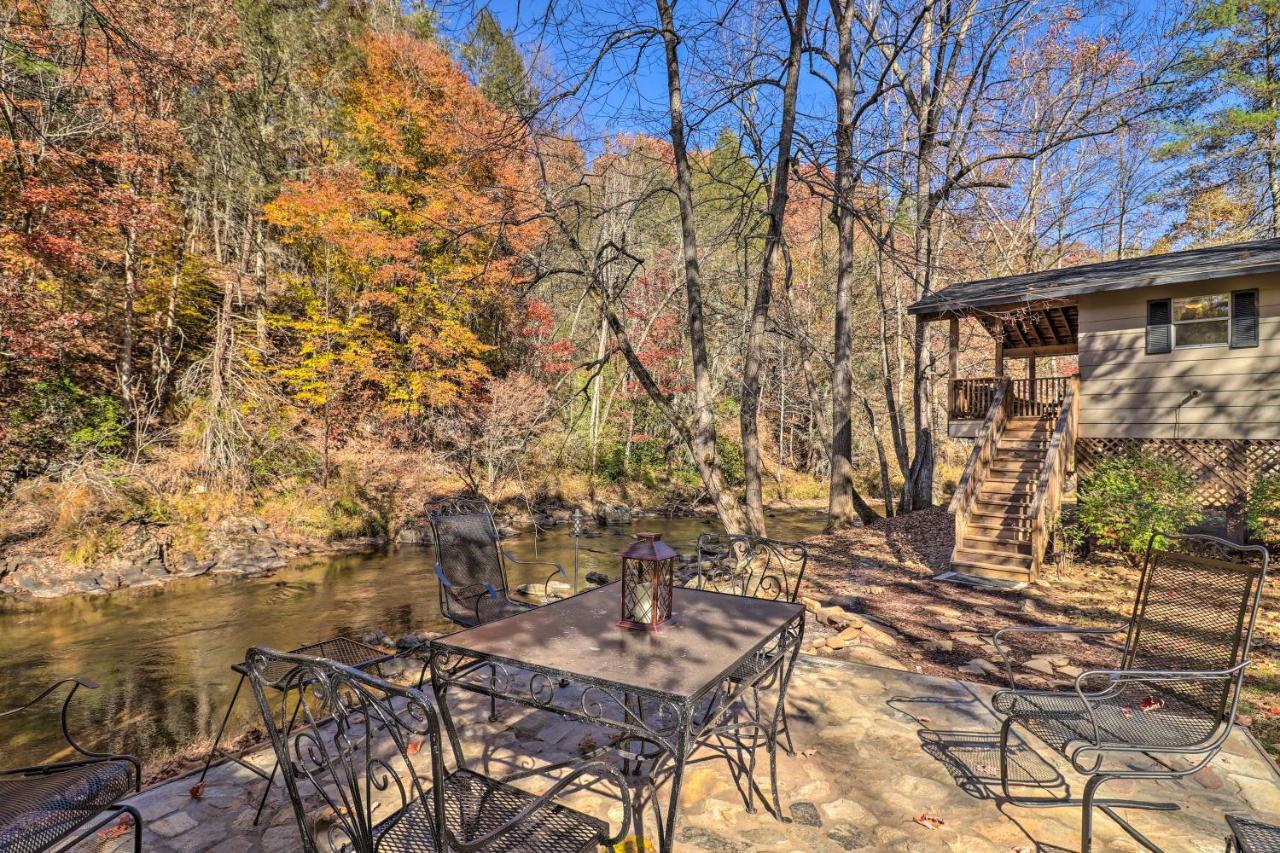 Creekside Retreat With Deck, 18 Miles To Wolf Ridge Villa Weaverville Dış mekan fotoğraf