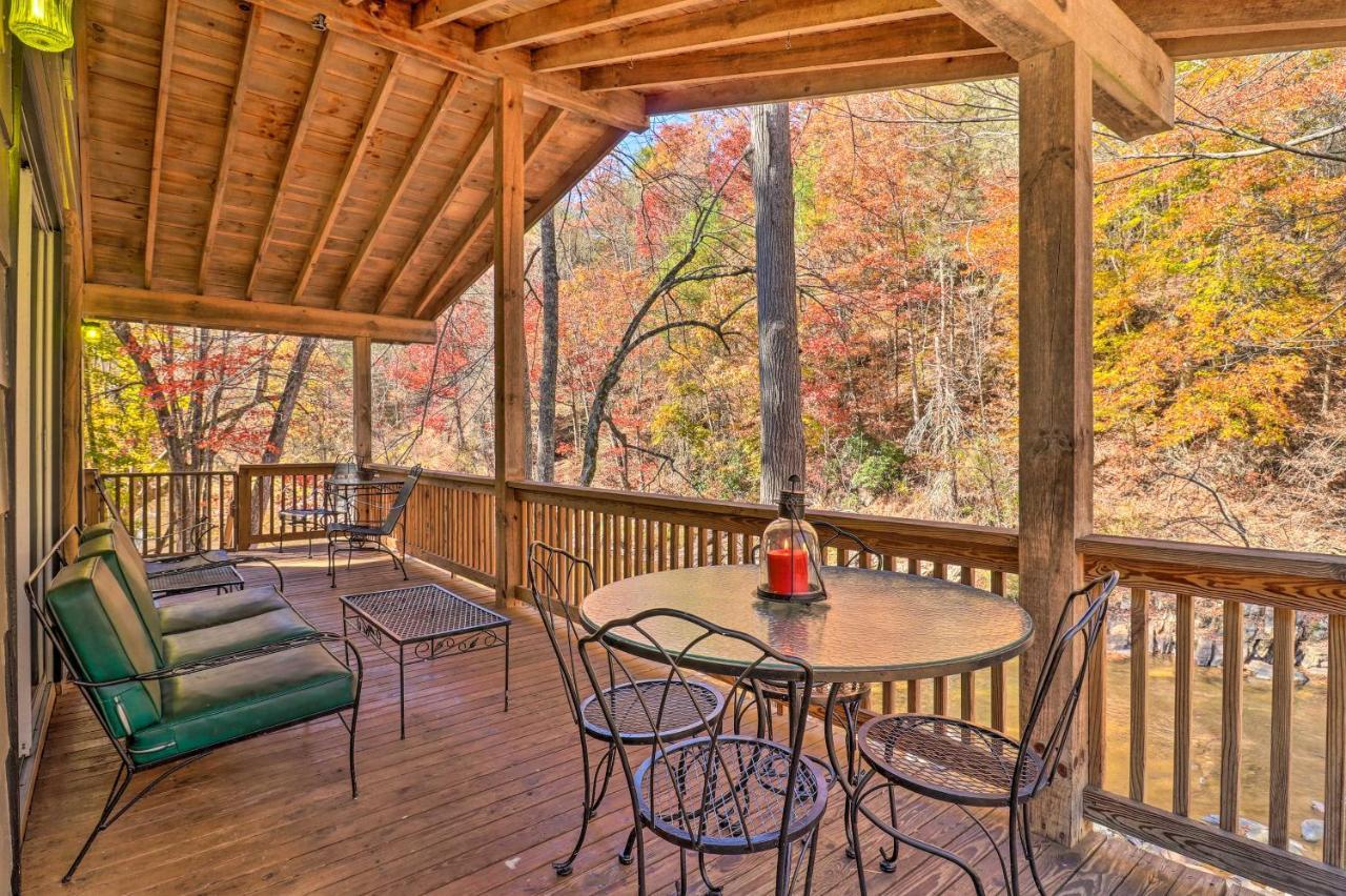 Creekside Retreat With Deck, 18 Miles To Wolf Ridge Villa Weaverville Dış mekan fotoğraf
