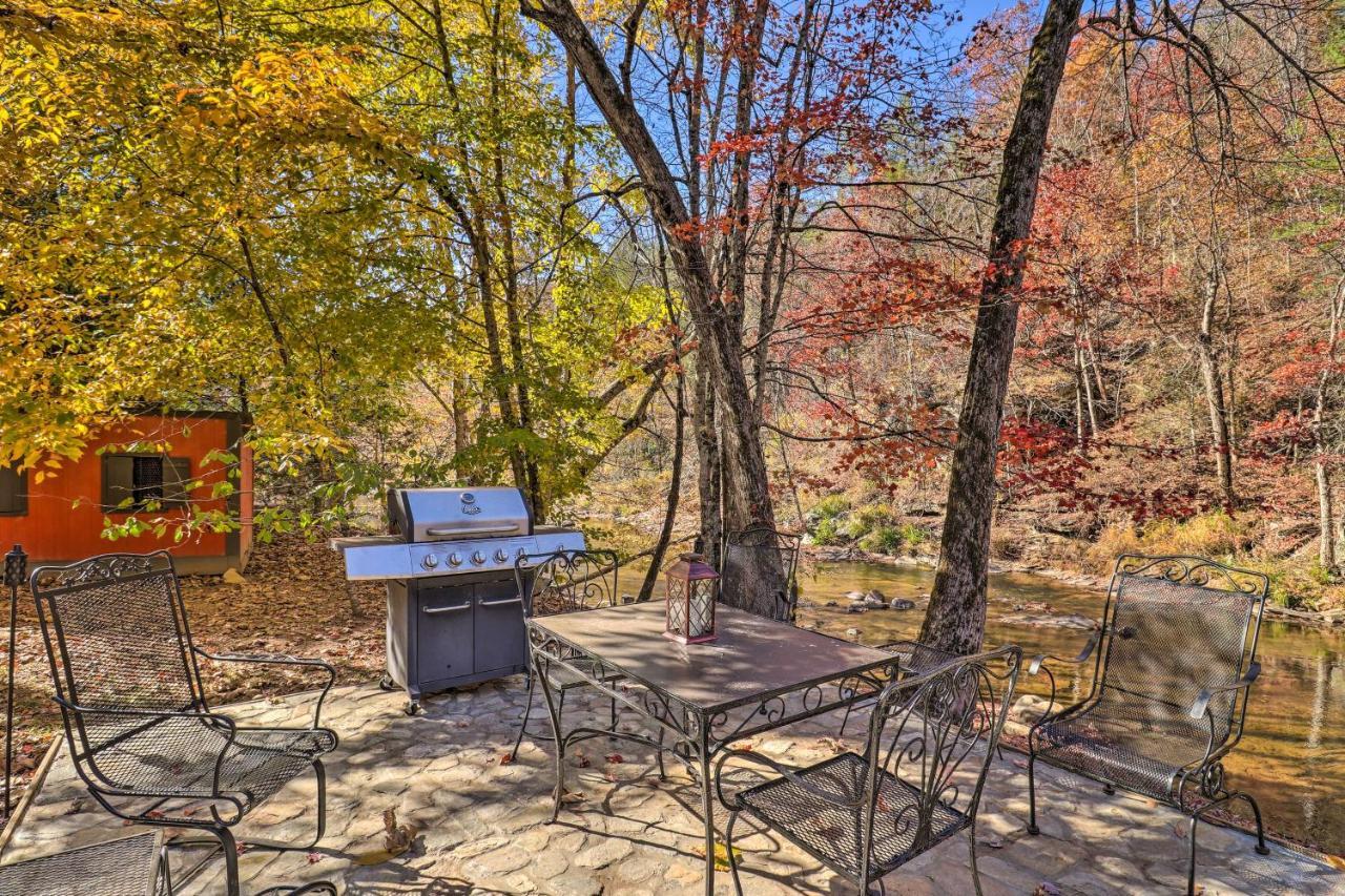 Creekside Retreat With Deck, 18 Miles To Wolf Ridge Villa Weaverville Dış mekan fotoğraf